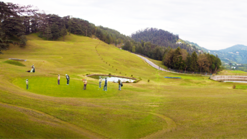 Annandale golf course Marigold Sarovar Portico Mashobra