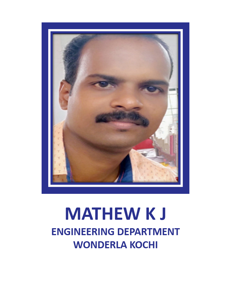 Mathew K J Wonderla Wonder Stories