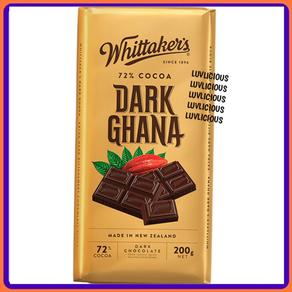 Promo Whittaker Whittakers Whittaker'S Dark Ghana Chocolate Coklat ...
