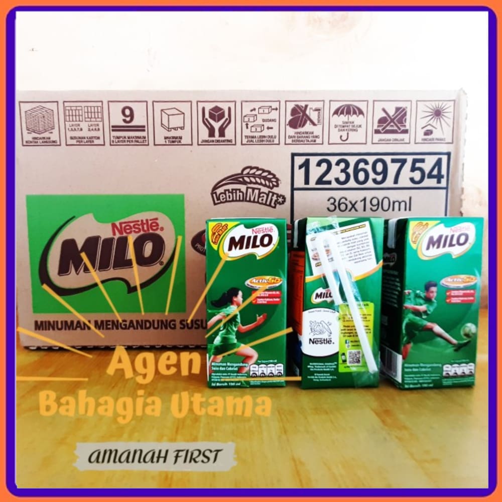 Promo Susu Milo Active Go 180ml Box 1box36pcs Diskon 13 Di Seller Xeichyl Store Cengkareng 9111