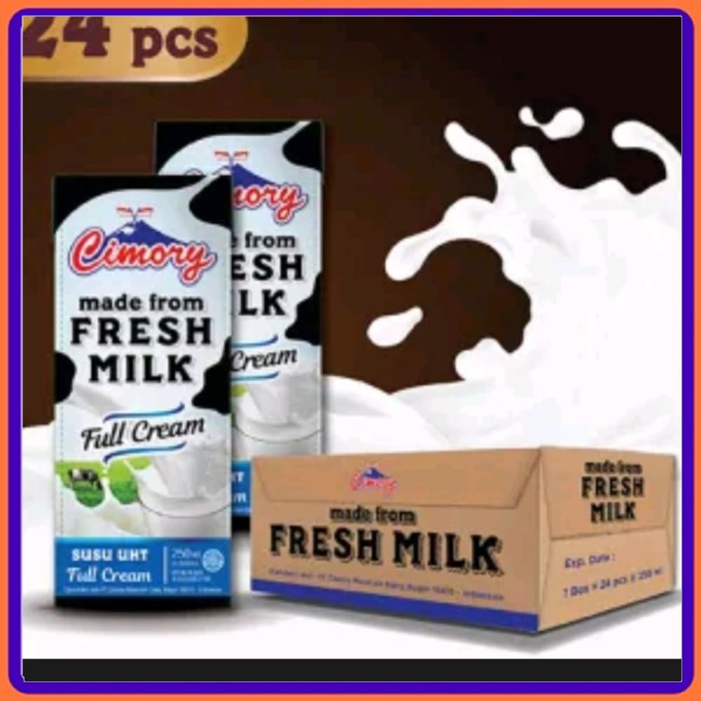 Gambar Susu UHT Cimory Full Cream 250 Ml