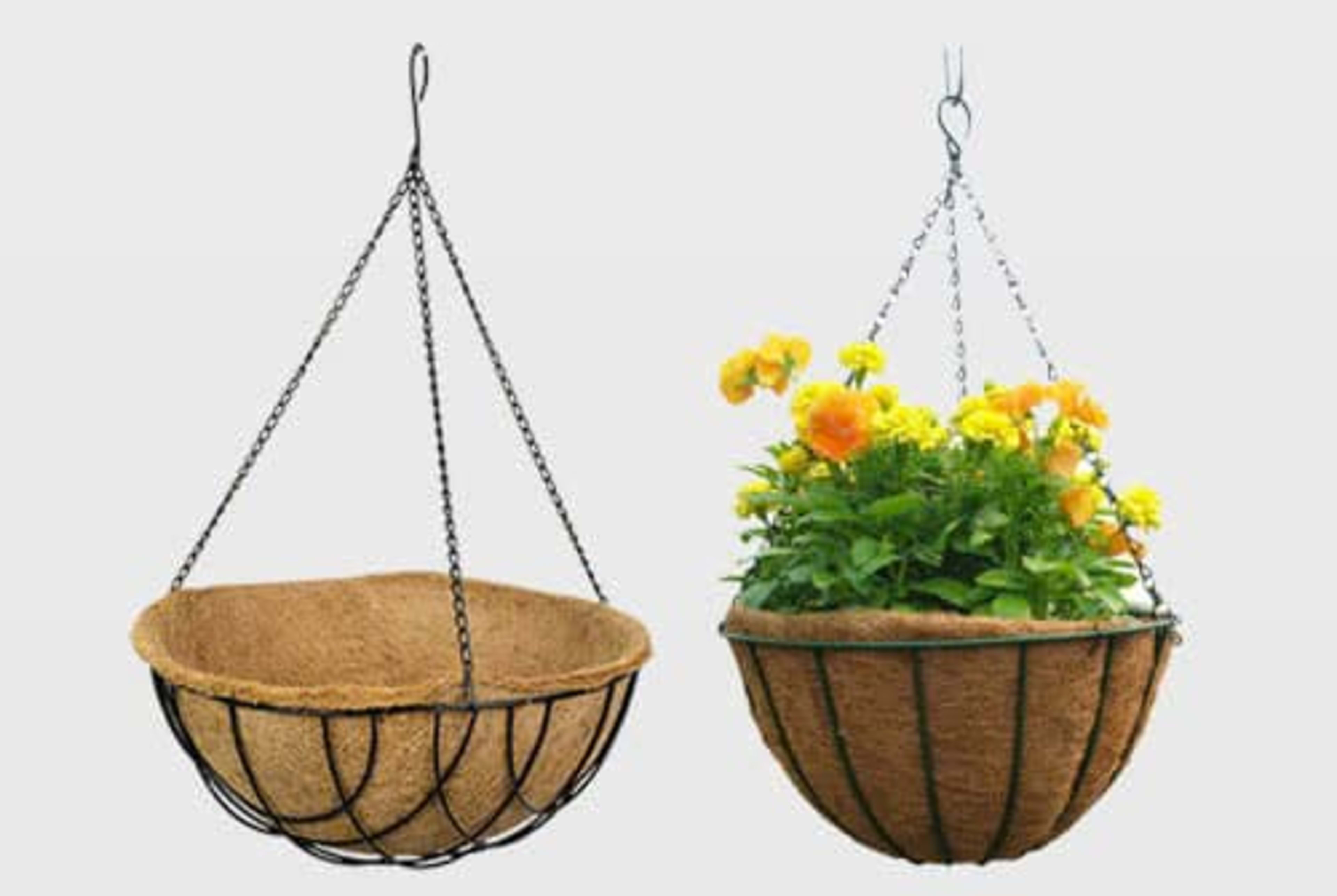 coir hanging basket 30