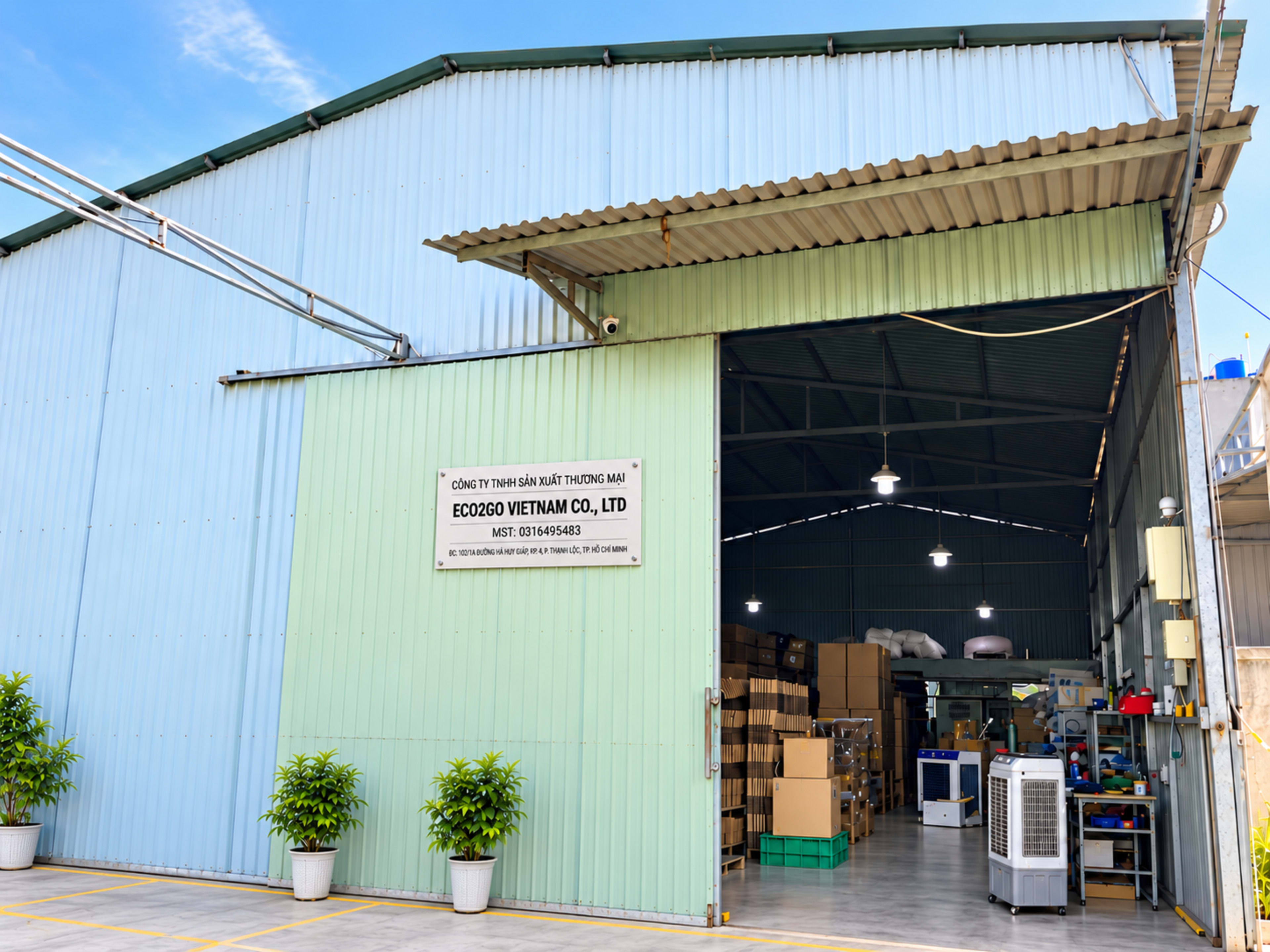 Eco2go production facility