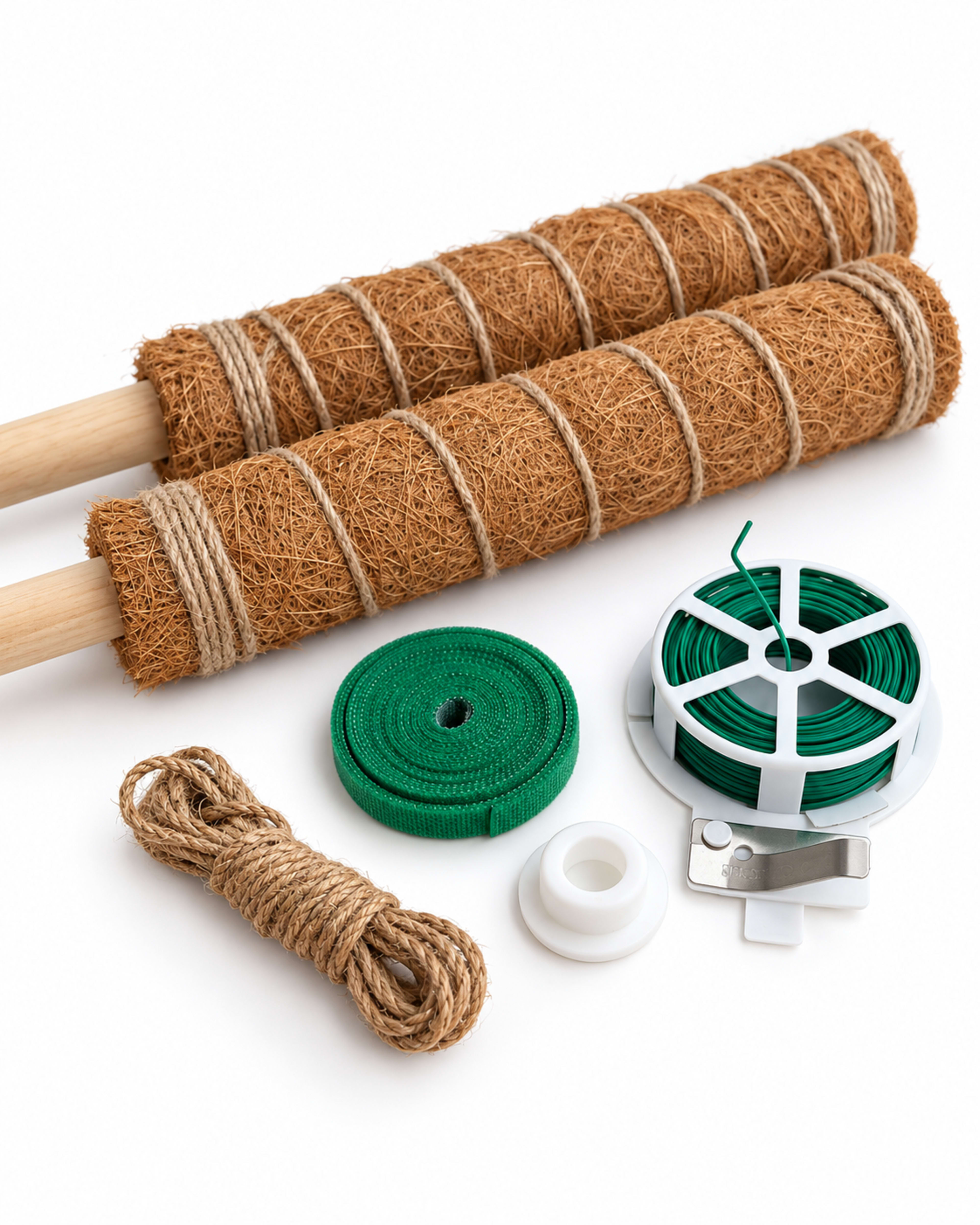Coir Moss Poles Set