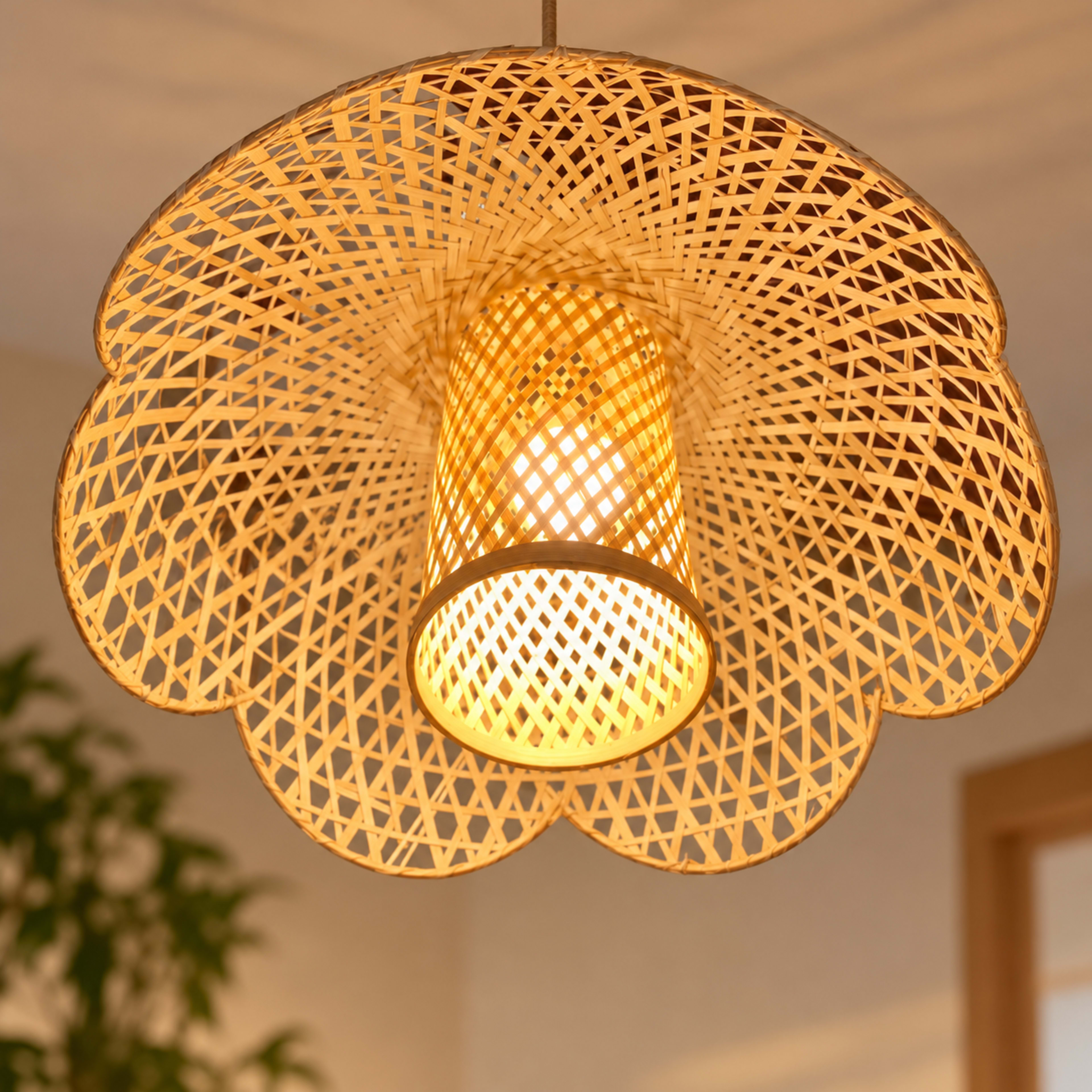 ECO2GO VIETNAM BAMBOO LAMP SHADE  DECORATION