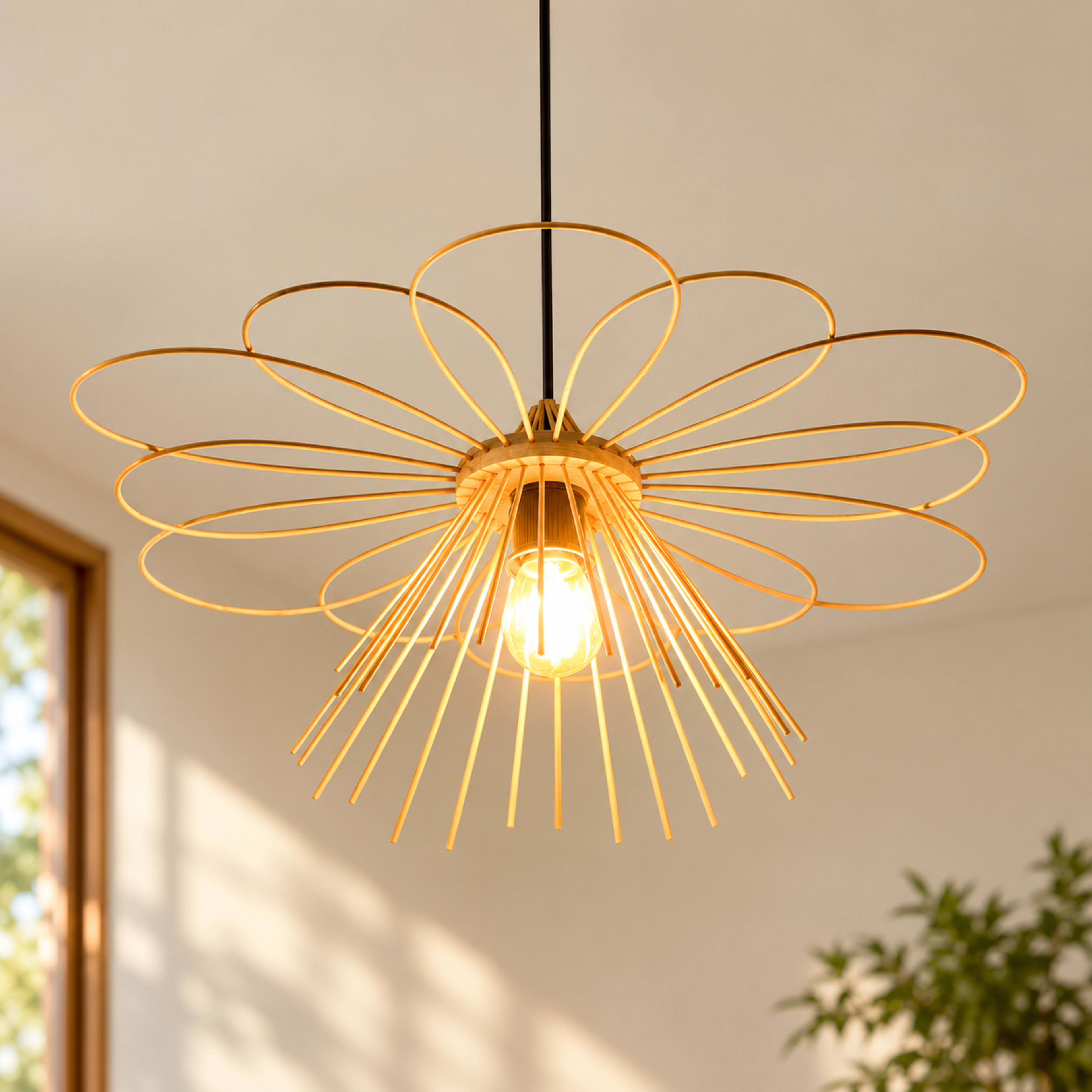Eco2go vietnam Bamboo lampshade (28)