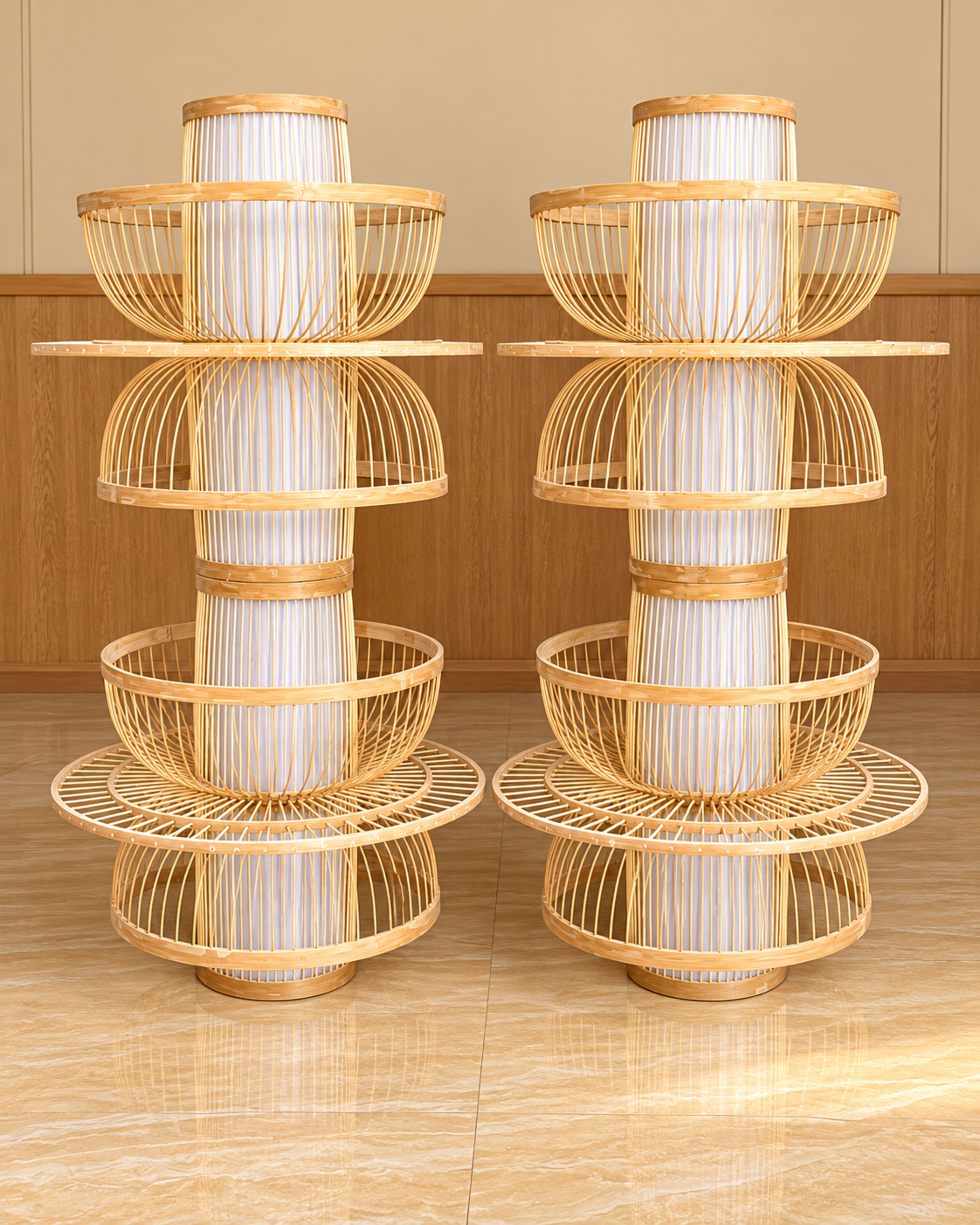 Eco2go vietnam Bamboo lampshade (6)