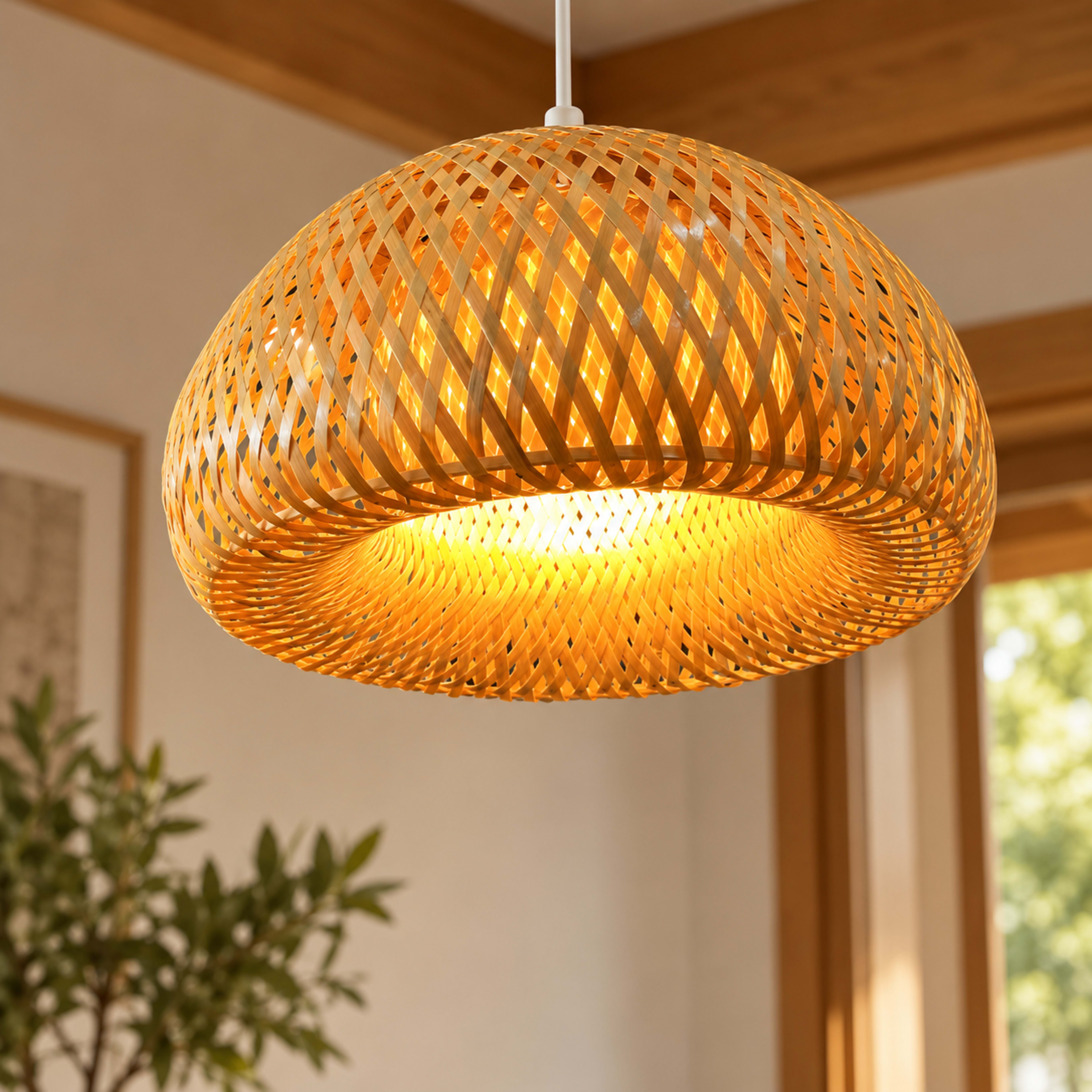 Eco2go vietnam Bamboo lampshade  (27)