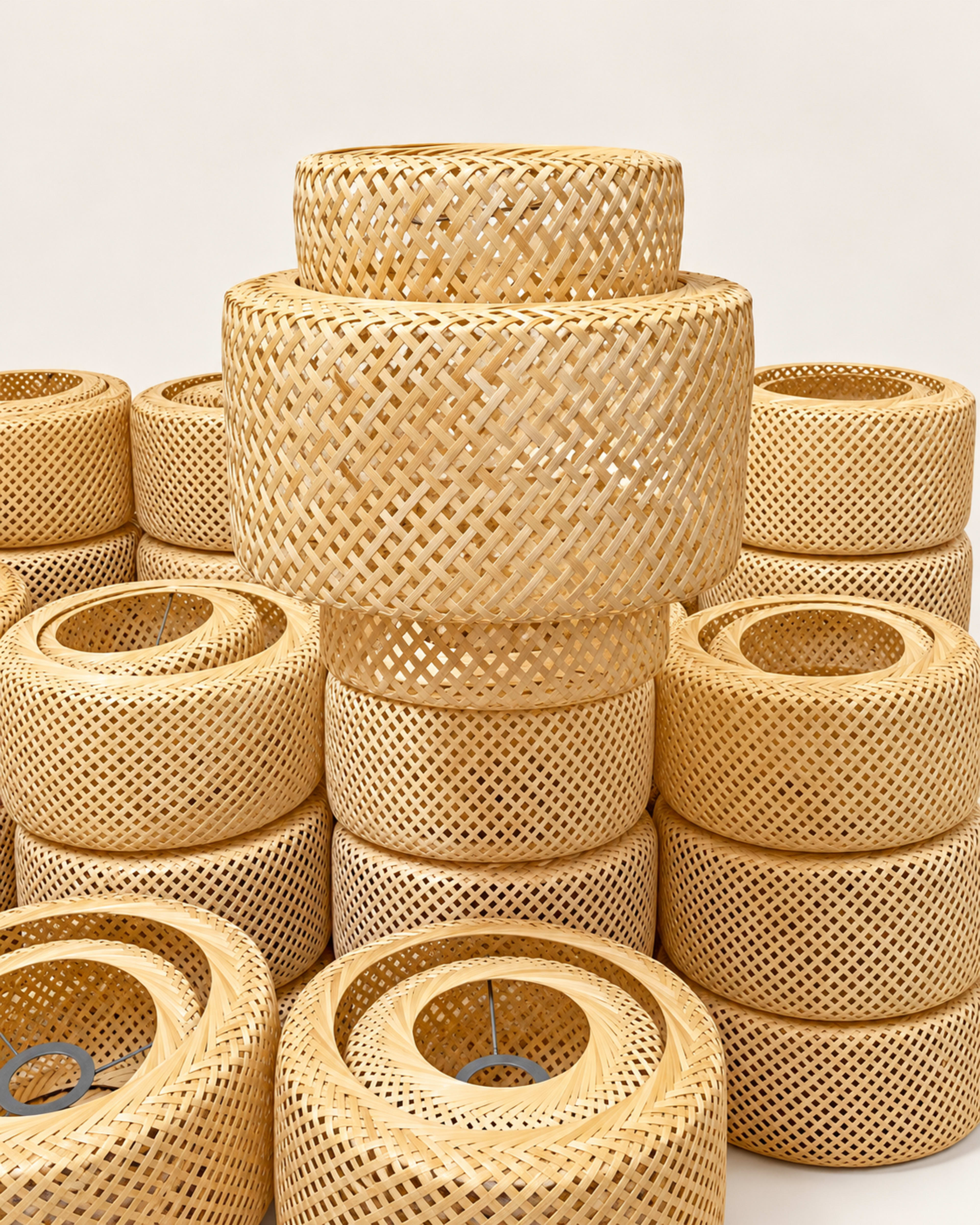 Eco2go vietnam Bamboo lampshade  (10)