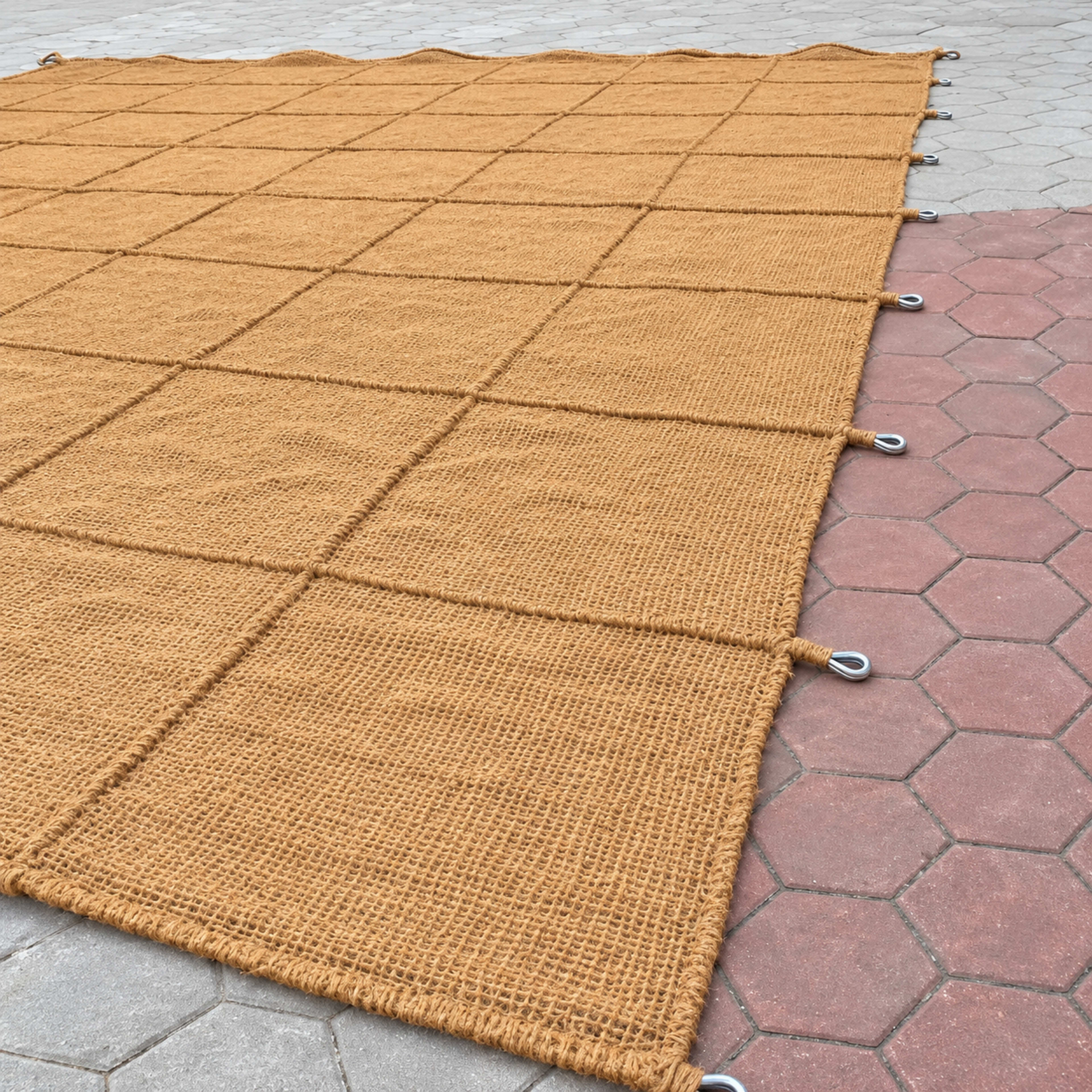 coir shade sail 16