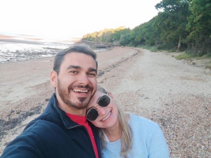 Picture of David and Chloë