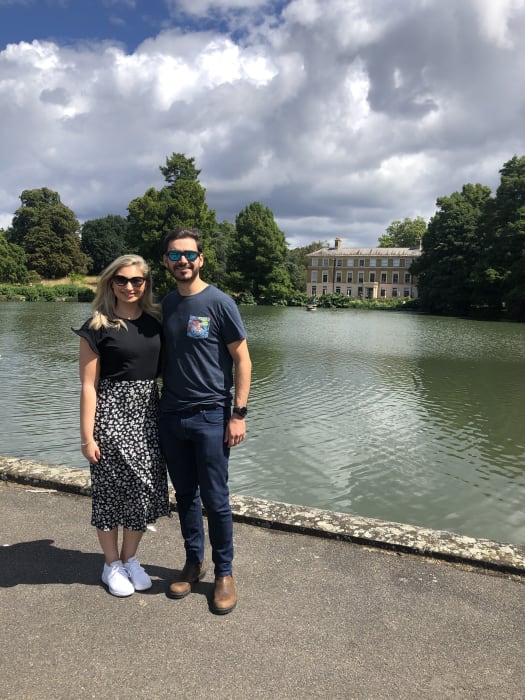 Picture of David and Chloë