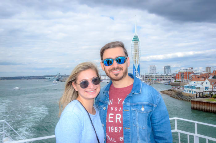 Picture of David and Chloë