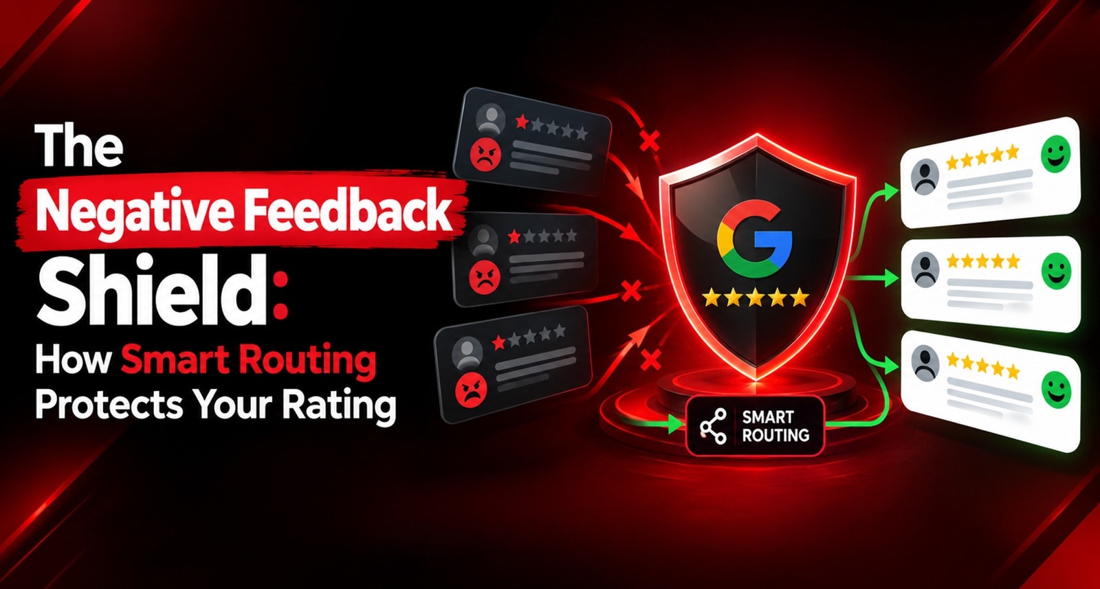 The Negative Feedback Shield: How Smart Routing Protects Your Rating