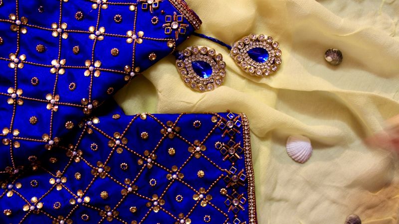 Aari embroidery work sample 4