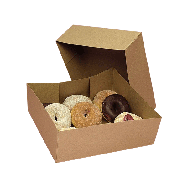 Donut Boxes Wholesale Donut Packaging Boxes with Window Sire Printing