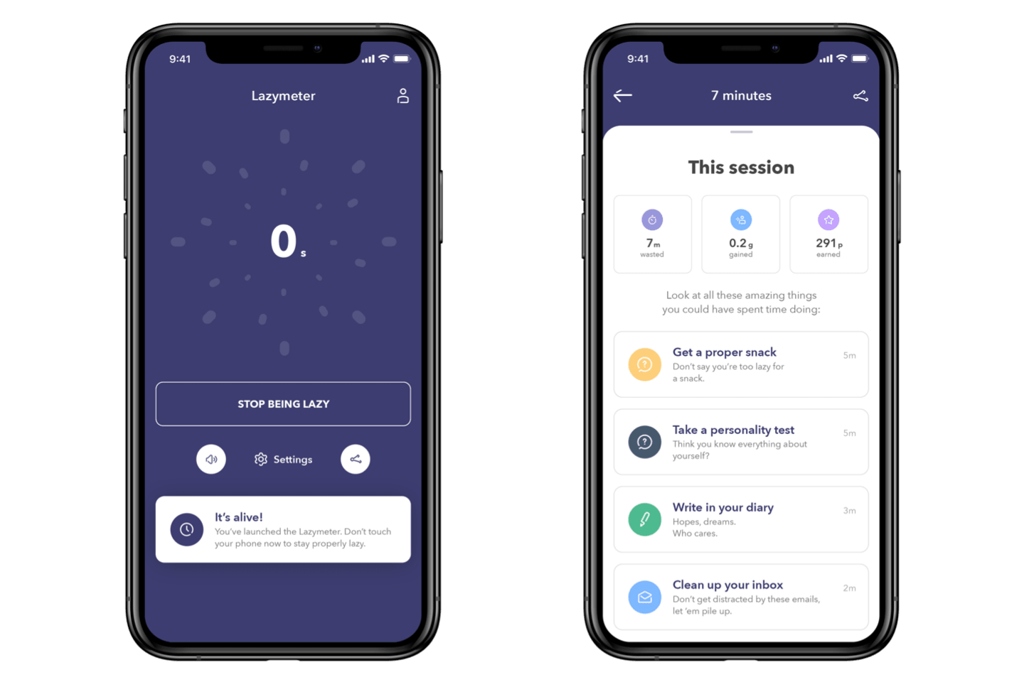 Lazymeter Overview