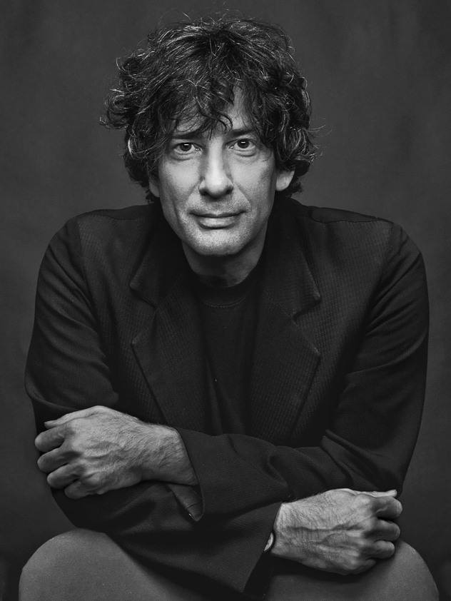 Headshot of Neil Gaiman