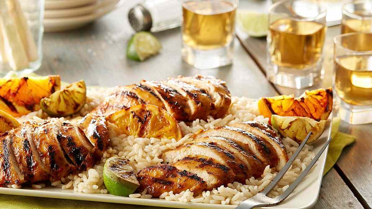 Margarita Grilled Chicken Breasts Recipe from Old El Paso Old El Paso