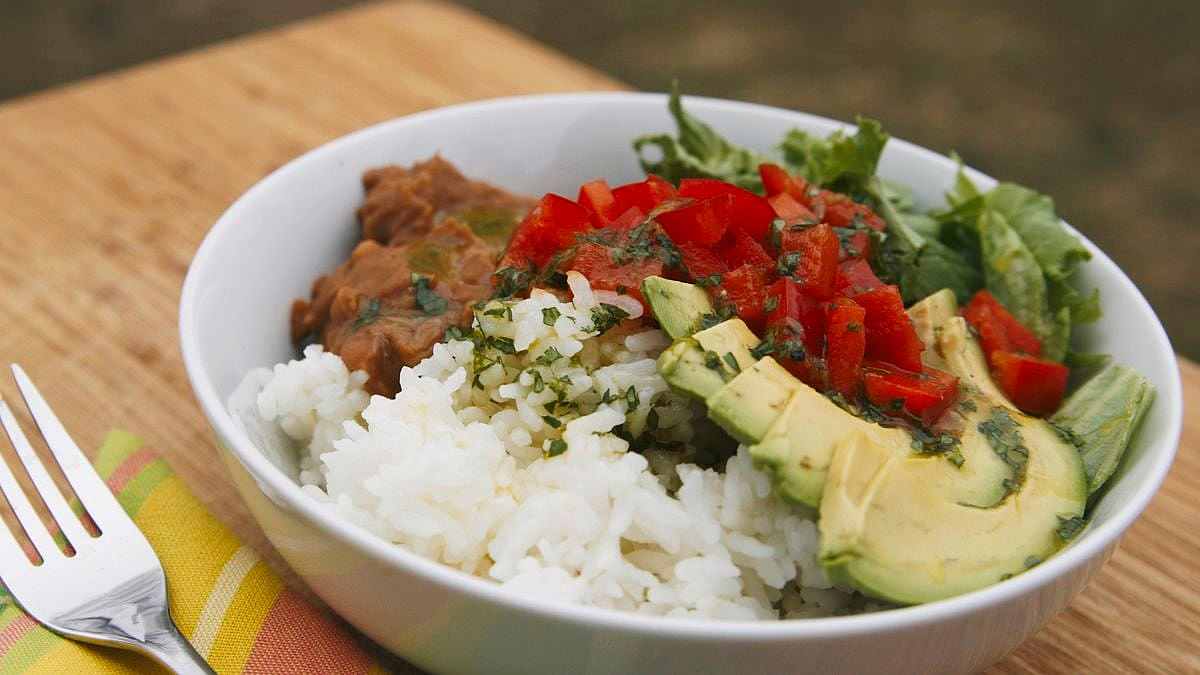 Veggie and Bean Rice Bowls Mexican Recipes Old El Paso