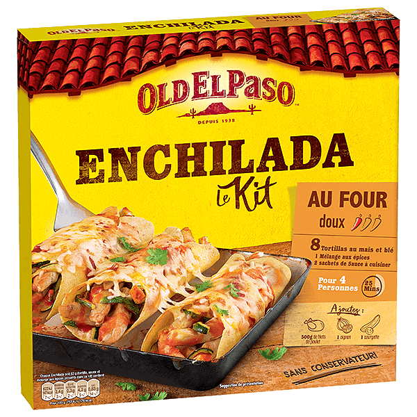 paquet de Kit Pour Enchiladas Au Four d'Old El Paso 657g