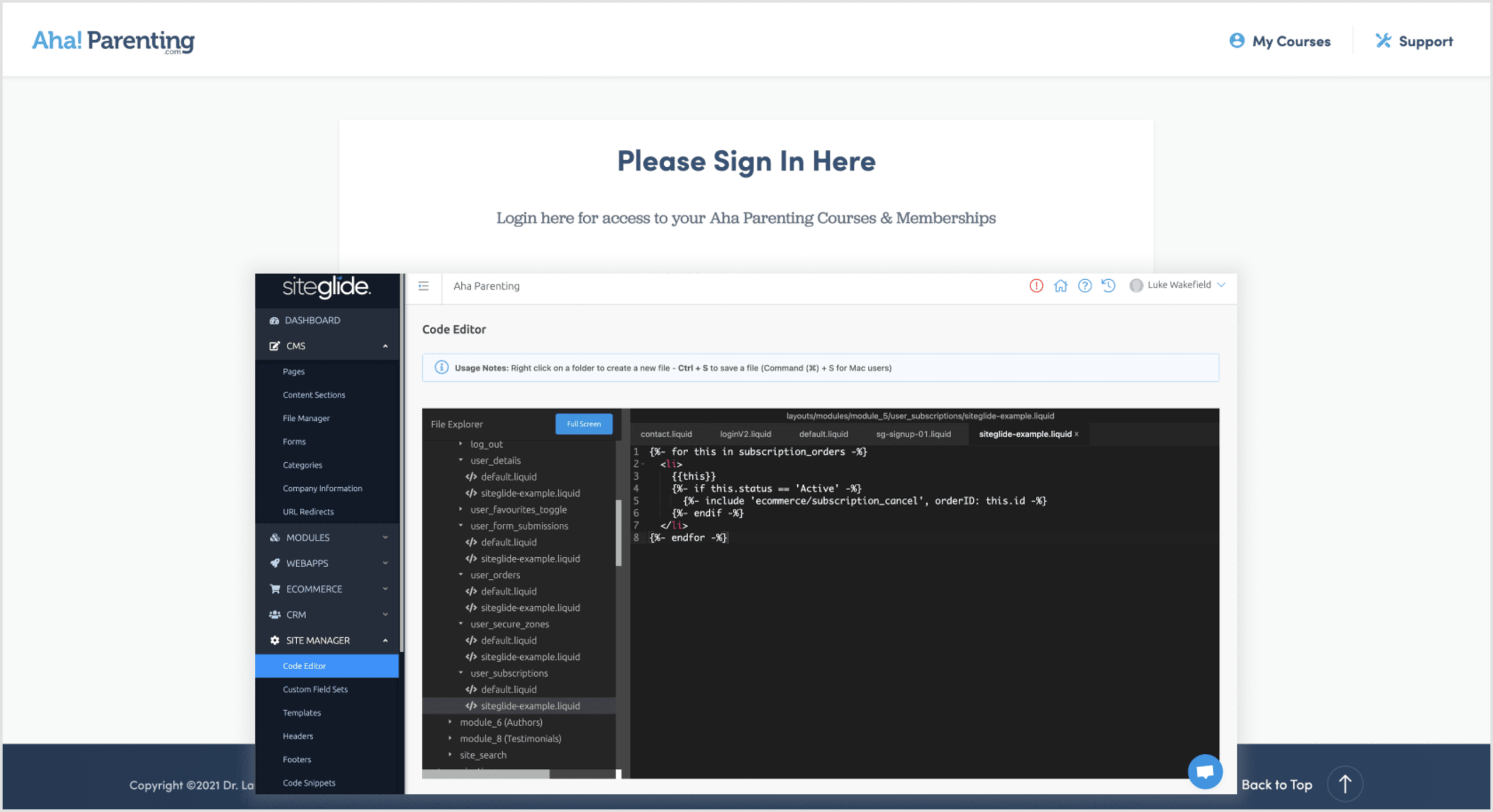 Automate the experience