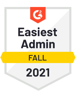 G2 Easiest Admin - Fall 2021