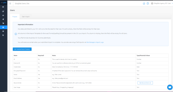CRM User Import