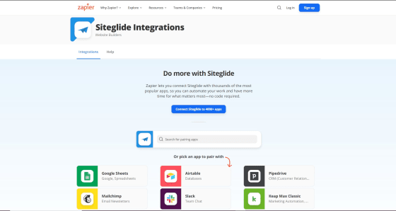 Zapier Integration