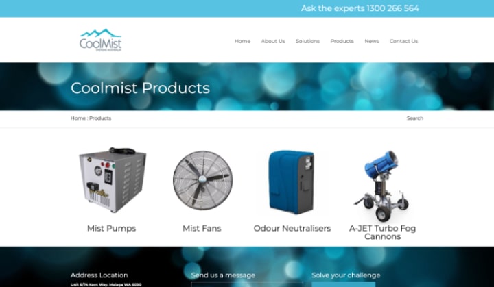 CoolMist Systems Australia Showcase