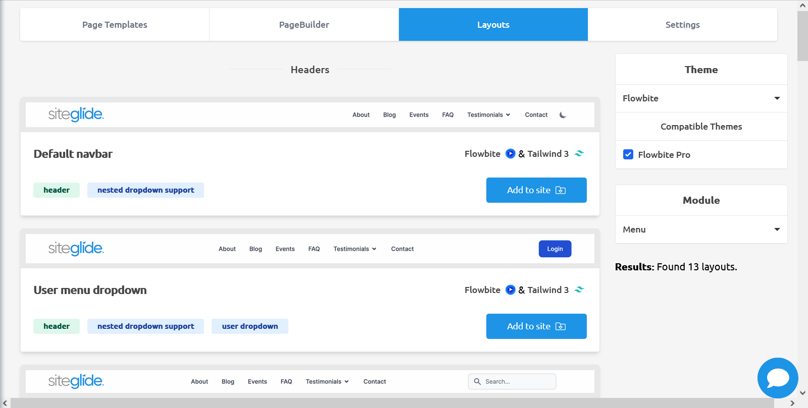 Dynamic Module Layouts