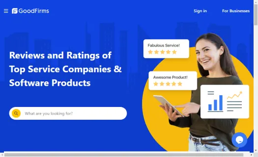 A B2B review and ratings company