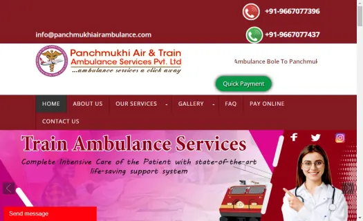 Air Ambulance Service Provider in Delhi and other City
