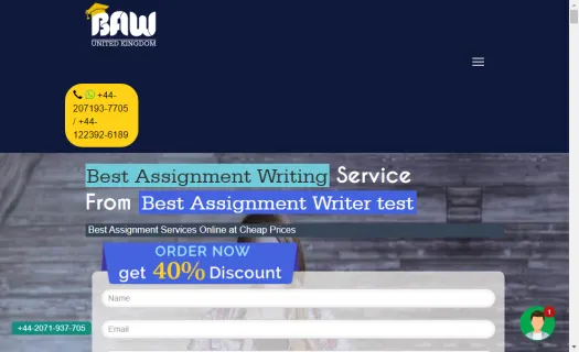 Best Assignment Writer