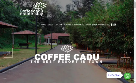 Coffee cadu estate stay