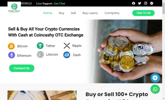 CoinCashy - Sell and Buy USDT/Bitcoin in Dubai