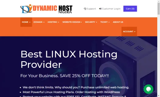 DYNAMIC WEB HOSTING COMPANY