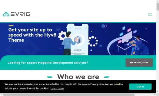 Evrig Solutions -Magento 2 Maintenance Services