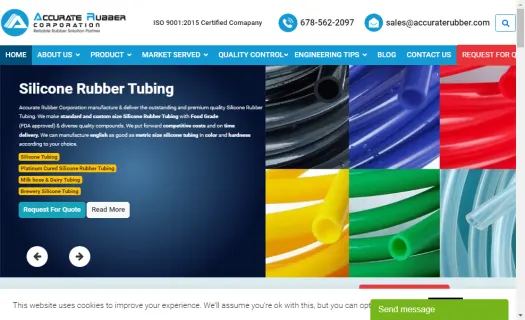 Extruded Silicone Rubber Gaskets and Seals