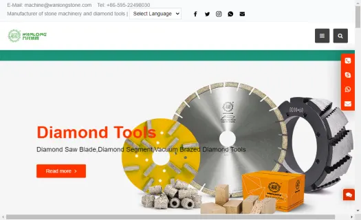 Manufacturer of stone machinery and diamond tools