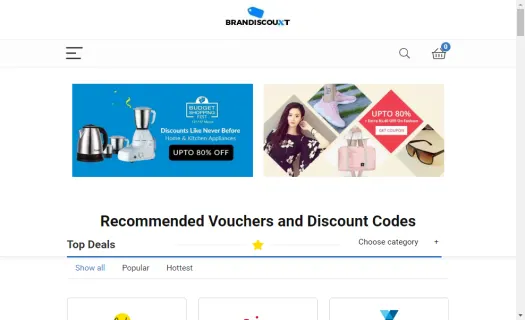 Online Shopping with Discount Code