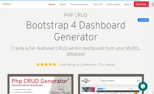 PHP CRUD Generator