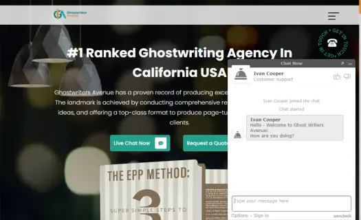 Professional Ghostwriting Agency in Los Angeles