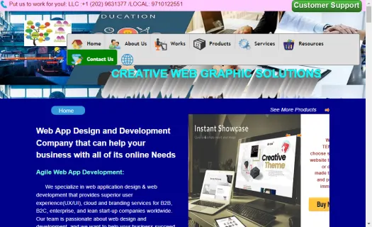 Professional website design and web development -CWGS 