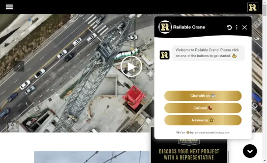 Reliable Crane Service | Crane rental services