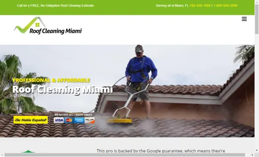 Roof Cleaning Miami