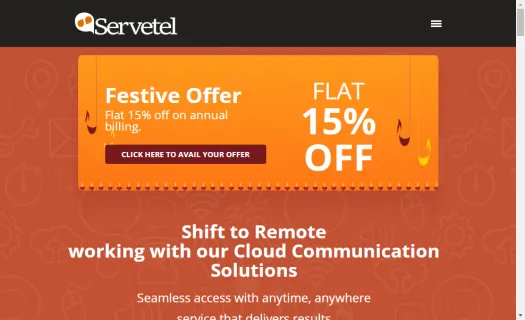 Servetel: Cloud  Telephony Service Provider