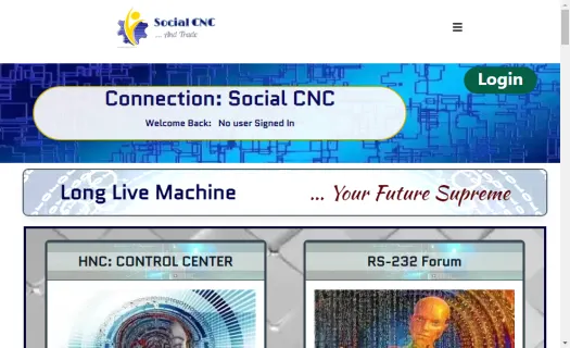 Social CNC and Trade Manufacturing Network