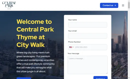 Thyme At Central Park Dubai