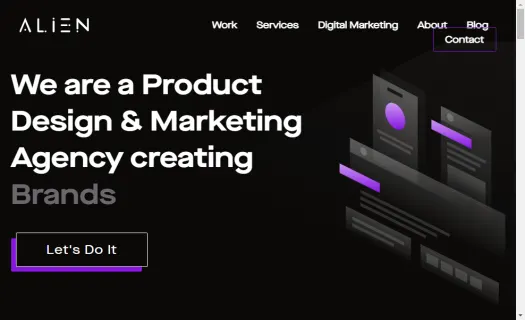 UI UX Design Company - The Alien